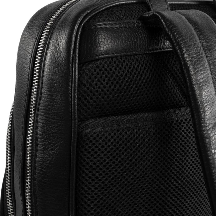 totes® Genuine Leather Backpack Black Extra Image 6